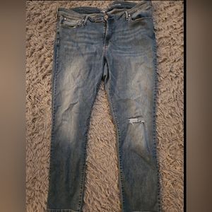 Levi's Distressed Jeans Womens 22